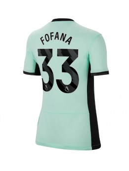 Ženski Nogometna dresi replika Chelsea Wesley Fofana #33 Tretji 2023-24 Kratek rokav